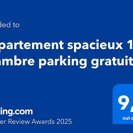 Appartement Spacieux 1 Chambre Parking Gratuit Valence  Exterior photo